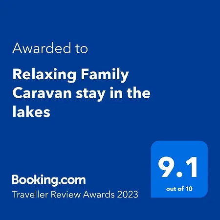 Relaxing Family Caravan In The Lakes High Hesket